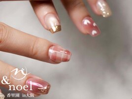 水光マグネット×ミラーネイル