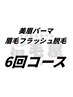 【美眉パーマ+眉毛フラッシュ脱毛】回数券をお持ちの方はこちら