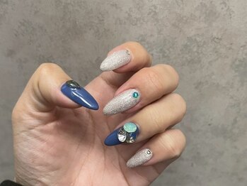 綺麗めネイル(ニュアンス)