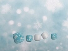 シエル ネイルズ(CIEL NAILS)/ 2026年1月 定額 フットアート4
