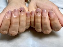 パラジェル登録サロン Nail　care salon Repos　桂/2本アート¥8000