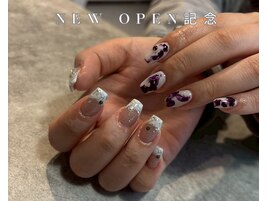 ツイードネイルブライダルネイル