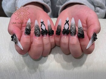 ウメネイルスタジオ(UME NAIL STUDIO)/* 長 さだしやり放題×つけ放題