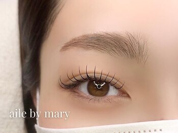 メアリー 西大寺(mary nail&eyelash)の写真/SNSで話題のワンホン/束感まつ毛!!まつ毛パーマ＆マツエクの『リフエク』も得意♪LEDエクステ対応☆