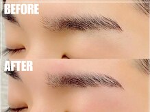バニッシュ 川口店(VANISH)/眉毛WAXビフォーアフター
