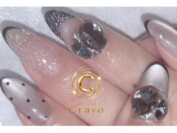 クラーヴォ 本店(Cravo)/やり放題☆上品ブラックネイル