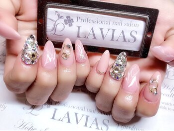 プロフェッショナル ネイルサロン ラヴィアス(LAVIAS)/【スカルプ】10本アートし放題