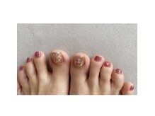 アンバー(Amber)/フットネイルの季節です♪