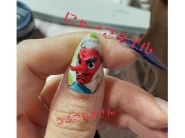痛ネイル☆持ち込みデザイン