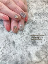 プライベート ネイルサロン マーマ(murmur)/ツイードネイル