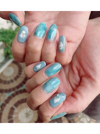 ニュアンス　ブルー　夏