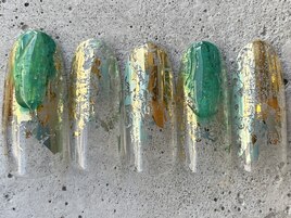 ぷっくりグリーンホイル ¥6500