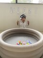 マカニ 河原町御池(makani) 夏はお家縁日!「へぃ!らっしゃい!!」大張り切りの息子氏