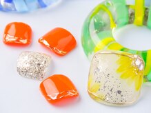 カラーズ 浜松店(colors)/ひまわりネイル☆