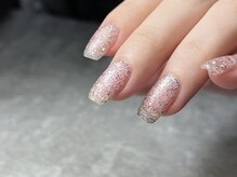 サロン ド ネイル 椿(Salon de nail 椿)/ラメワンカラー