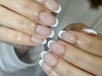 清潔感フレンチデザイン