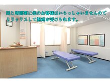 越谷さくら整体院の雰囲気（お着替えのご用意もございますので申し付け下さい。）