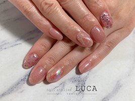 W-354 オーロラフィルムネイル