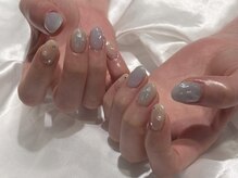 ネイルサロン アビー 新宿東口店(abbie)/アイスブルーワンホン ¥11,935