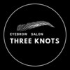 アイブロウサロンTHREE KNOTS【眉毛専門店】心斎橋店【1/1 NEW OPEN（予定）】ロゴ