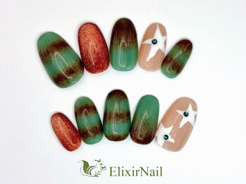 エリクサーネイル 池袋(Elixir Nail)/定額b カジュアル/クーポン使用