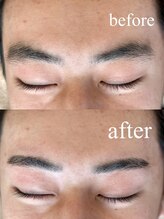 ハマザキ 東店(HAMAZAKI)/新学期前に初めての眉毛パーマ