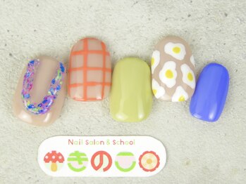 ネイルサロン きのこ/選べるデザインSコース