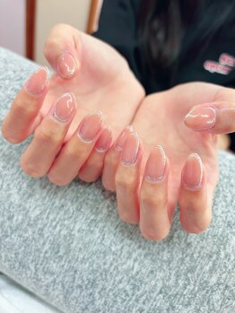 ネイルサロン ティプレシャス(T Precious)/上品囲みネイル♪