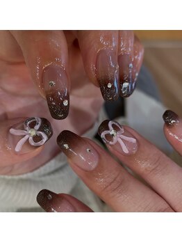 ネオリーブ アン ネイル(Neolive an: nail)/人気のリボン☆