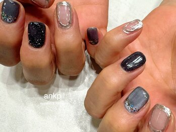 アノカプイル(ankpil)/【シーズンネイル】シンプル