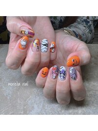 ハロウィンネイル