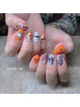 モレリア(morelia)/ハロウィンネイル