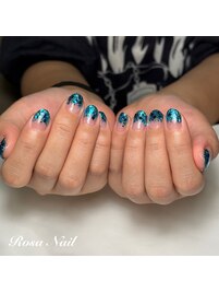 ゴージャスラメグラデーション