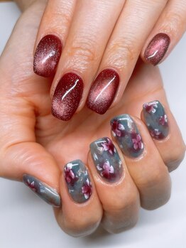 アルコネイル(R-co nail)の写真/季節も気分も自由自在★シンプル～ゴテゴテアートまで理想のデザインを叶えます◎