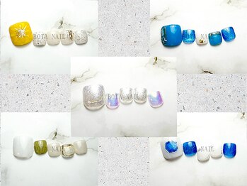 ボタネイル 近鉄八尾駅前店(BOTA NAIL)/12.40種類セレクトデザイン8月