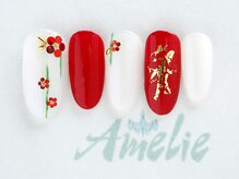 アメリ(Amelie)/お正月ネイル
