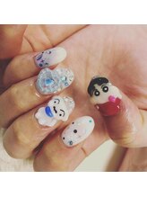 ネイルサロン パピリオ(Nail Salon papilio)/クレヨンしんちゃん