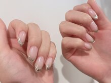 プティットスリール 西尾店(Petit Sourire)/☆ラメフレンチ＋ホログラム☆