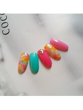 コーラル(CORAL)/フラワーアート￥11000