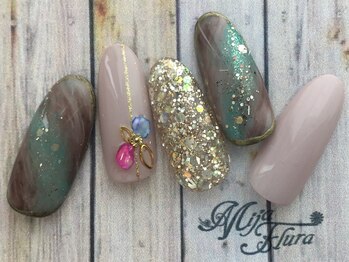 ホームネイルサロン 戸田 ミハ フルーラ(Home Nail Salon Mija Flura)/ ラグジュアリー　I369L