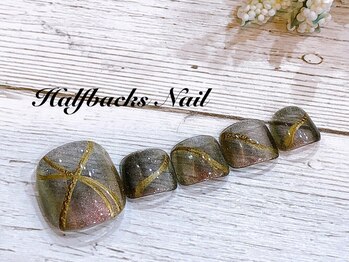 ハーフバックス 堀之内店/ギャラクシーネイル