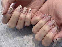 ネイルサロン レクラン(Nail Salon L'ecrin)/クリアフレンチ 新宿/新宿三丁目
