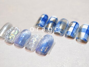 オラージュネイル(orage nail)/¥9000