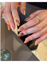 ゴトラネイル(5.tr_nail)/ブラウン/ベージュマグネット