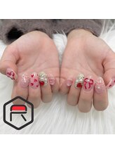 東海最大級ネイルサロン by レディスペネイル 名駅店/リボンネイル