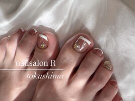 春フットネイル2025
