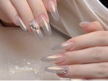 モアグラム 吉祥寺店(More Glam)/ミラーネイル　オーロラ