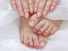 サロン ド リリー(salon de Lily)の雰囲気（フットが人気の季節*ハンド＆フットの同時施術も可能♪）