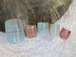 夏色キャンディカラーフット