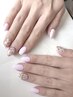 【HAND】ワンカラー2本アートネイル　写真持ち込みOK!! 《フィルインオフ可》